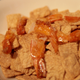 fried shrimp tails on cereal